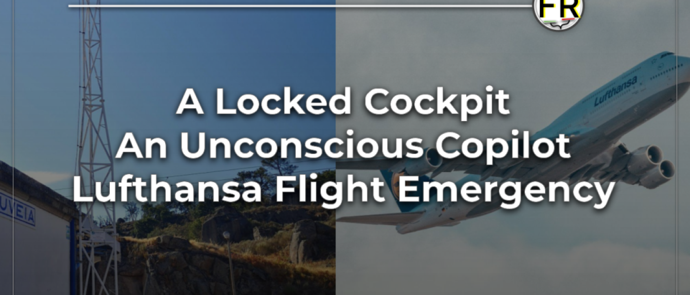 Lufthansa Flight in Mid-Air Emergency: Co-pilot Unconscious, Pilot Locked Out