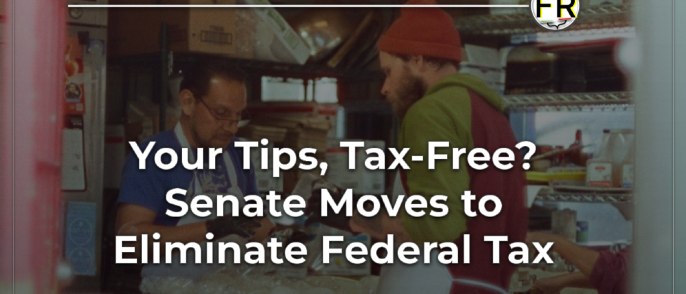 No Taxes On Tips: Senate Passes Tip Tax Elimination Bill, House Enthusiasm Unclear