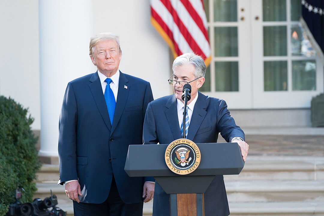 Jerome Powell being nominated as chairman of the Federal Reserve