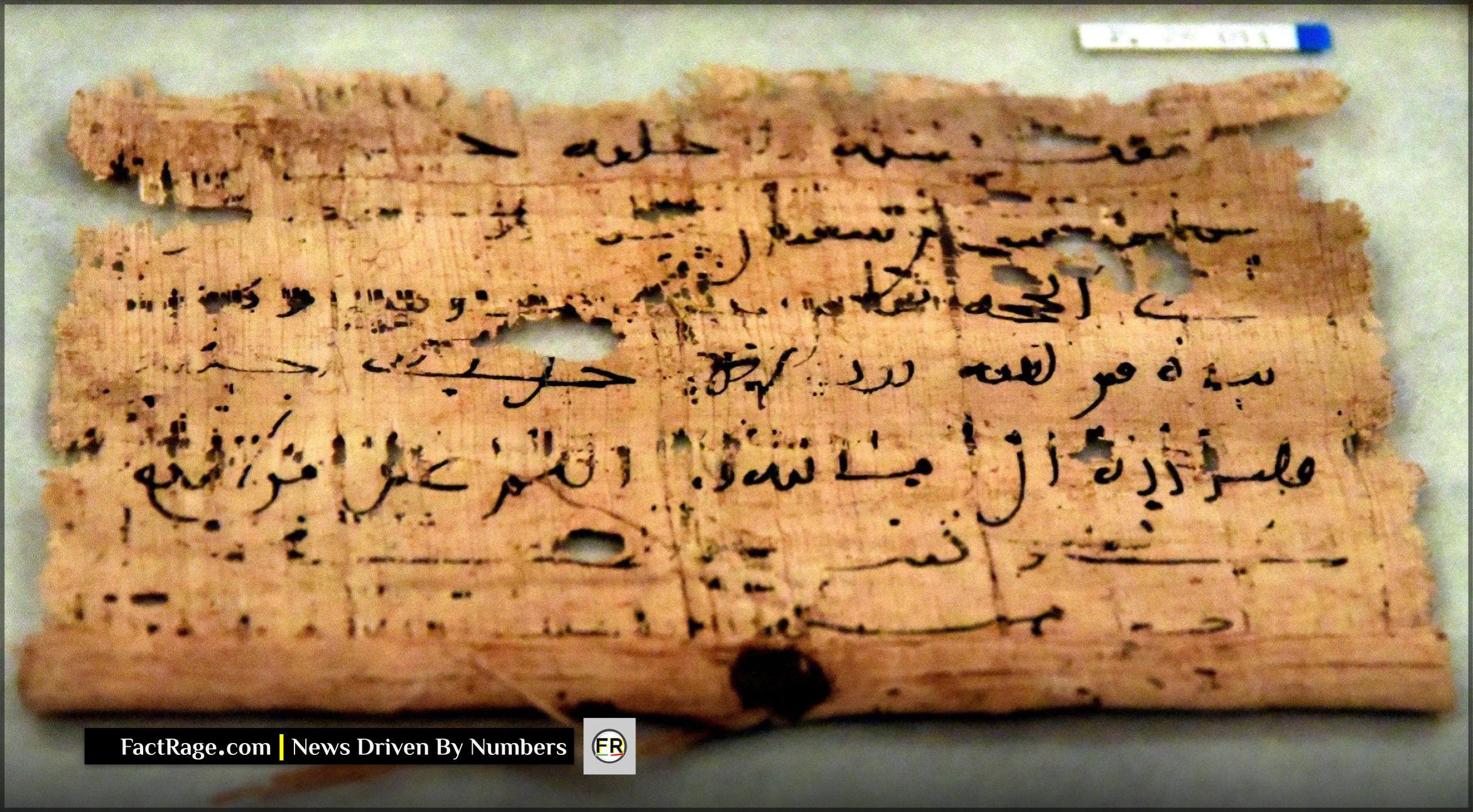 Ottoman Travel Document from January 24, 722 AD