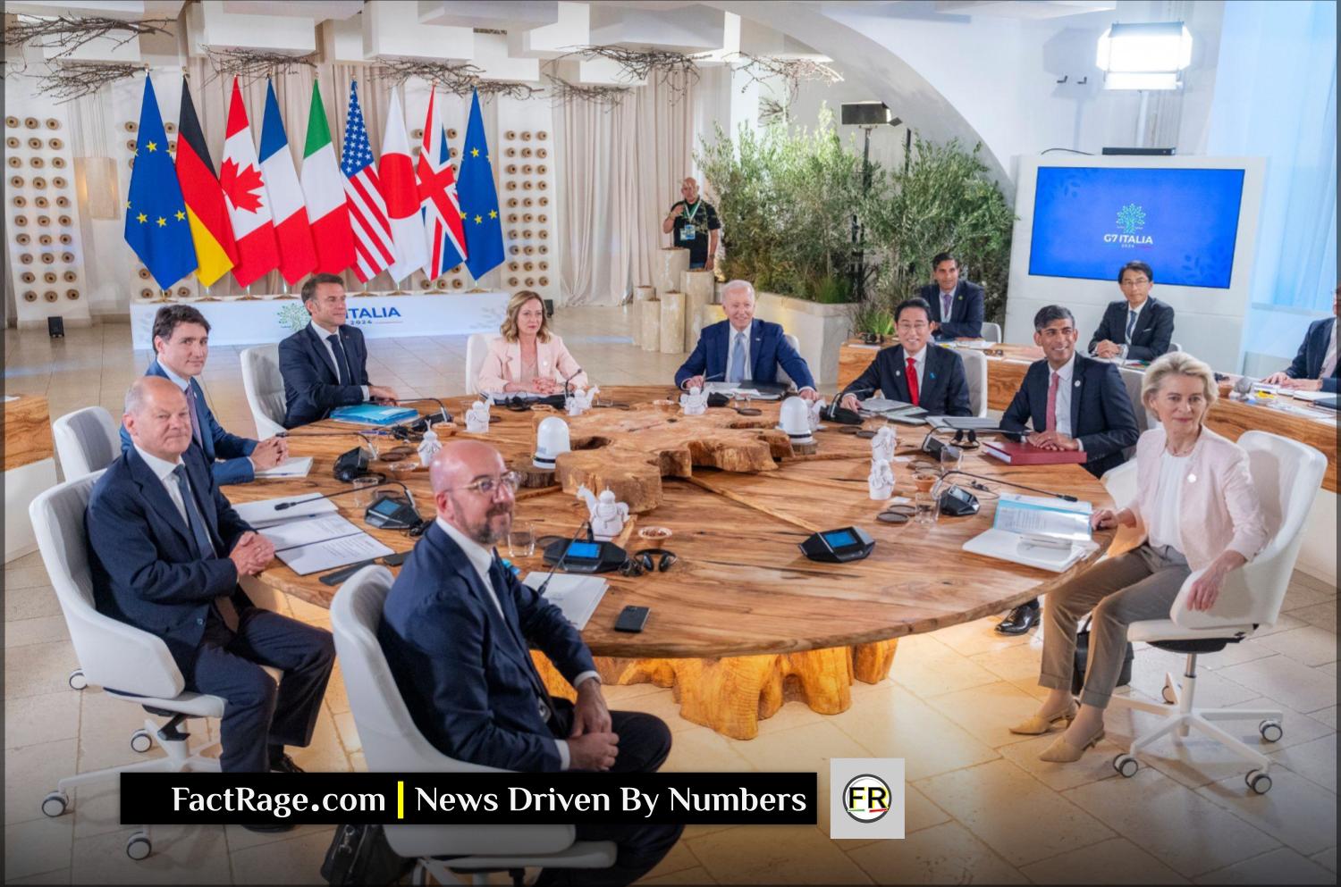 G7 Leaders At 2024 Summit