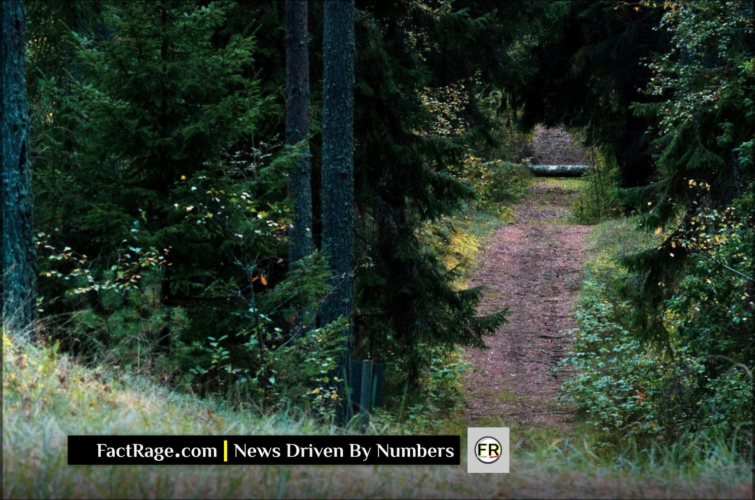 The search area was narrowed after a resident reported spotting the suspect on a trail camera