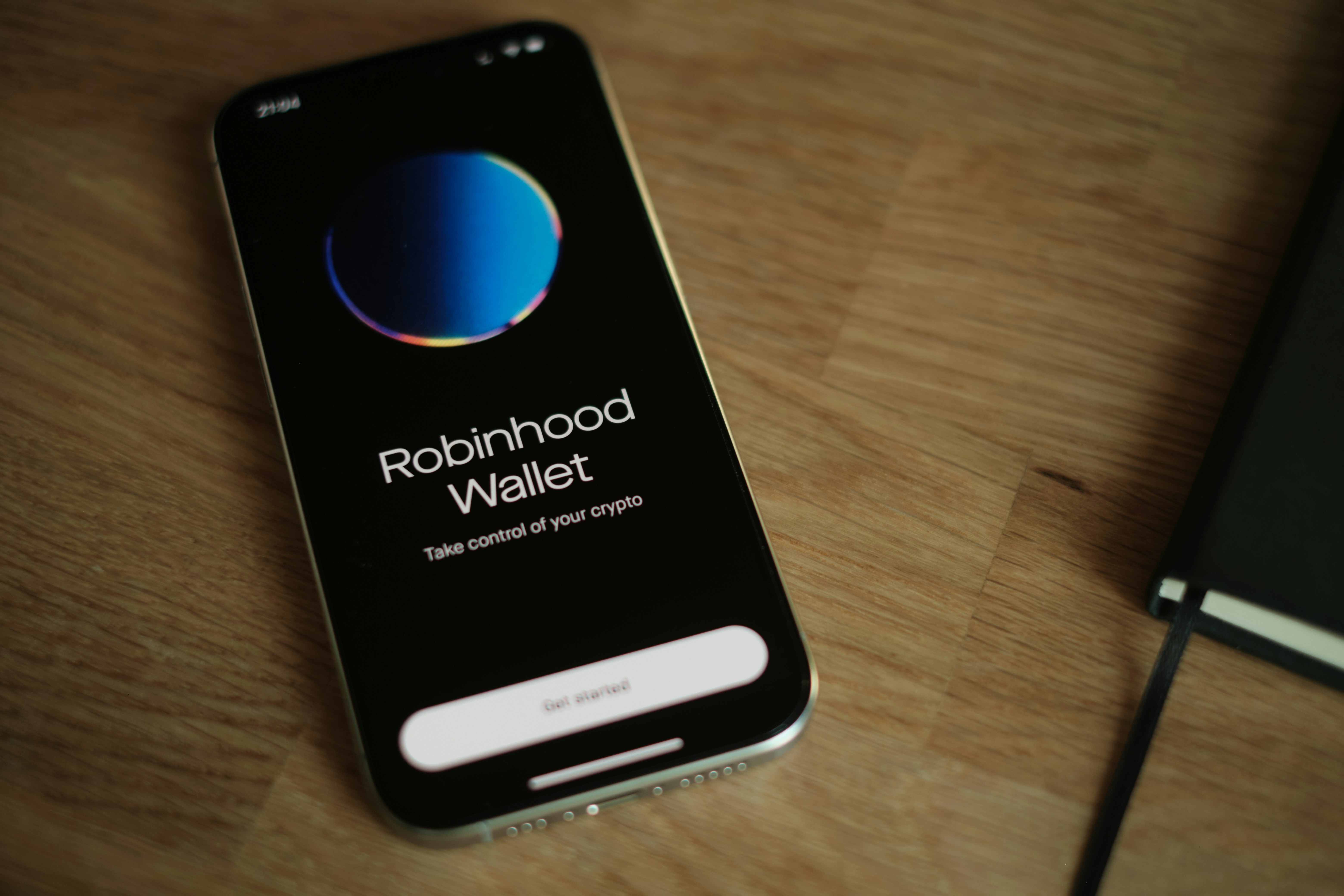 The Robinhood app